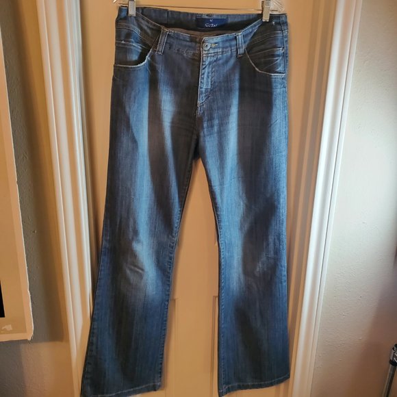 Enzym Ladies Boot Cut Jeans - Picture 3 of 6